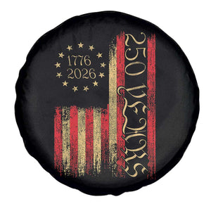 250 Years America Flag Spare Tire Cover 250th Anniversary USA TS10 Print Your Wear