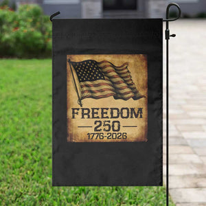 Freedom 250 Years America Garden Flag Retro Vintage 250th Anniversary USA TS10 Print Your Wear