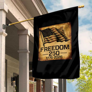 Freedom 250 Years America Garden Flag Retro Vintage 250th Anniversary USA TS10 Print Your Wear