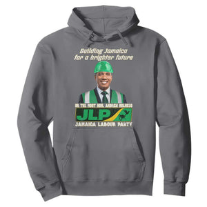 Jamaica Labour Party Hoodie Andrew Holness JLP Supporter Gifts TS10 Charcoal Print Your Wear