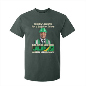 Jamaica Labour Party T Shirt For Kid Andrew Holness JLP Supporter Gifts TS10 Dark Forest Green Print Your Wear