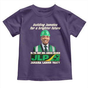 Jamaica Labour Party Toddler T Shirt Andrew Holness JLP Supporter Gifts TS10 Purple Print Your Wear