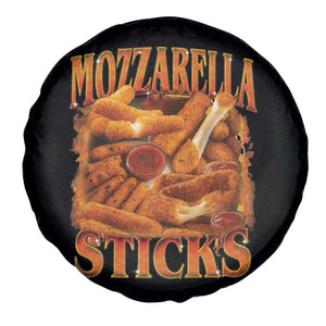 Mozzarella Sticks Spare Tire Cover Funny Foodie Meme Snack Lover Vintage 90s TS10 Print Your Wear