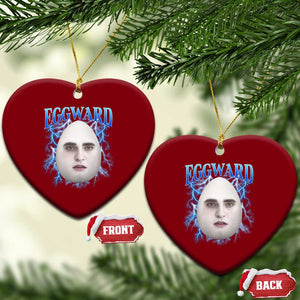 Eggward Ceramic Ornament Funny Unhinged Meme Gen Z Humor Bootleg Graphic TS10 Print Your Wear