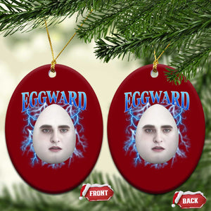 Eggward Ceramic Ornament Funny Unhinged Meme Gen Z Humor Bootleg Graphic TS10 Print Your Wear