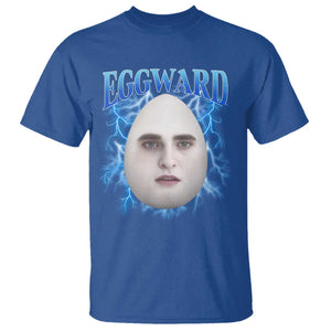 Eggward T Shirt Funny Unhinged Meme Gen Z Humor Bootleg Graphic TS10 Royal Blue Print Your Wear
