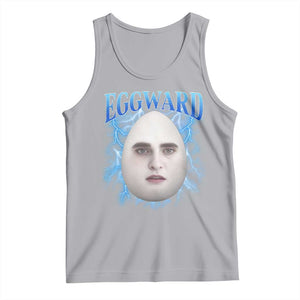 Eggward Tank Top Funny Unhinged Meme Gen Z Humor Bootleg Graphic TS10 Athletic Heather Print Your Wear