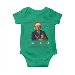 Office Christmas Movie Baby Onesie Funny Retro 90s Movie Ugly Xmas TS10 Irish Green Print Your Wear