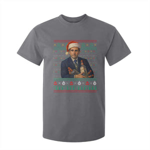 Office Christmas Movie T Shirt For Kid Funny Retro 90s Movie Ugly Xmas TS10 Charcoal Print Your Wear