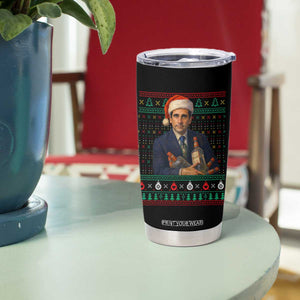 Office Christmas Movie Tumbler Cup Funny Retro 90s Movie Ugly Xmas TS10 Print Your Wear