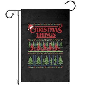 Christmas Things Garden Flag Vintage Movie TV Series Retro TS10 Black Print Your Wear