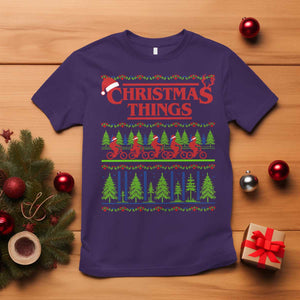 Christmas Things T Shirt Vintage Movie TV Series Retro TS10 Purple Print Your Wear