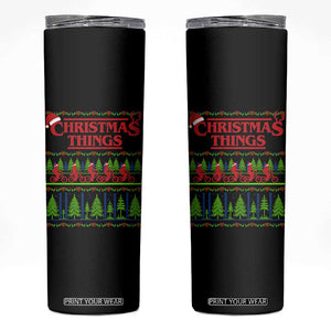 Christmas Things Skinny Tumbler Vintage Movie TV Series Retro TS10 Black Print Your Wear