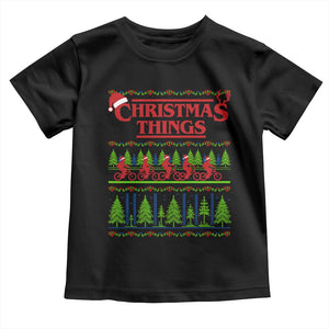 Christmas Things Toddler T Shirt Vintage Movie TV Series Retro TS10 Black Print Your Wear