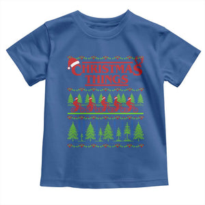 Christmas Things Toddler T Shirt Vintage Movie TV Series Retro TS10 Royal Blue Print Your Wear