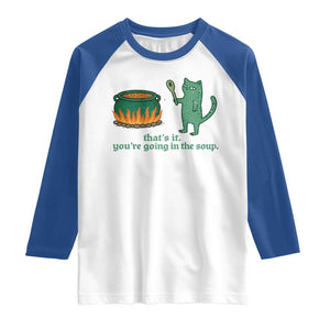 Sarcastic Cat Meme Raglan Shirt Weirdcore Dark Humor TS10 White Royal Print Your Wear