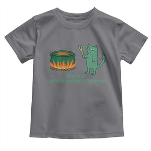 Sarcastic Cat Meme Toddler T Shirt Weirdcore Dark Humor TS10 Charcoal Print Your Wear