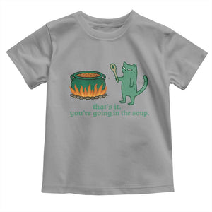 Sarcastic Cat Meme Toddler T Shirt Weirdcore Dark Humor TS10 Sport Gray Print Your Wear