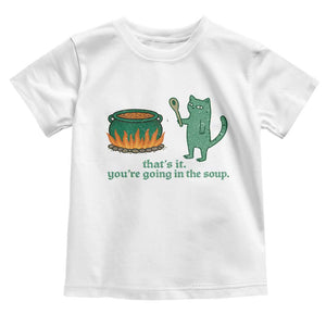 Sarcastic Cat Meme Toddler T Shirt Weirdcore Dark Humor TS10 White Print Your Wear