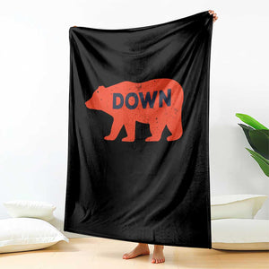 CFB Game Day Apparel Throw Blanket Down Vintage Trendy TS10 Print Your Wear