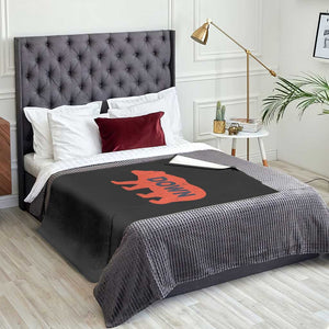 CFB Game Day Apparel Throw Blanket Down Vintage Trendy TS10 Print Your Wear