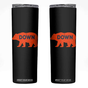 CFB Game Day Apparel Skinny Tumbler Down Vintage Trendy TS10 Black Print Your Wear