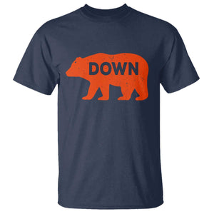 CFB Game Day Apparel T Shirt Down Vintage Trendy TS10 Navy Print Your Wear