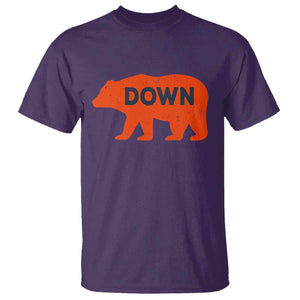 CFB Game Day Apparel T Shirt Down Vintage Trendy TS10 Purple Print Your Wear