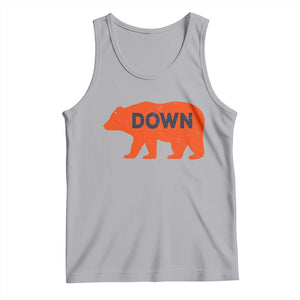 CFB Game Day Apparel Tank Top Down Vintage Trendy TS10 Athletic Heather Print Your Wear