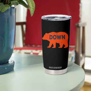 CFB Game Day Apparel Tumbler Cup Down Vintage Trendy TS10 Print Your Wear