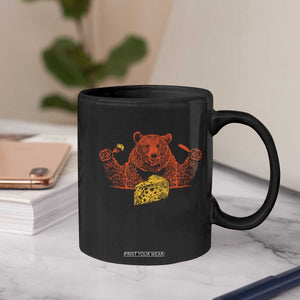 BF Coffee Mug Let's Eat Cheese Football Fans TS10 Print Your Wear