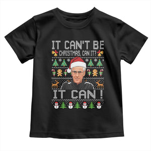 McCarthy It Cant Be Ugly Christmas Toddler T Shirt Retro Football Fan TS10 Black Print Your Wear