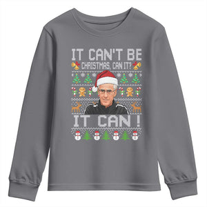 McCarthy It Cant Be Ugly Christmas Youth Sweatshirt Retro Football Fan TS10 Charcoal Print Your Wear