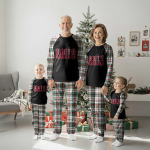 O-H-I-O State Plaid Pajama Set Funny Skeletons Ohio Vintage Halloween Team TS10 Christmas Plaid Print Your Wear