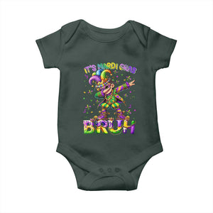 It's Mardi Gras Bruh Baby Onesie Dabbing Boy Kids TS10 Print Your Wear