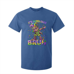 It's Mardi Gras Bruh T Shirt For Kid Dabbing Boy Kids TS10 Royal Blue Print Your Wear