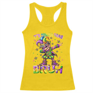 It's Mardi Gras Bruh Racerback Tank Top Dabbing Boy Kids TS10 Daisy Print Your Wear