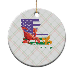 Louisiana Ceramic Ornament Louisiana New Orleans Party Custume Beads TS10 1pc Christmas Plaid Print Your Wear