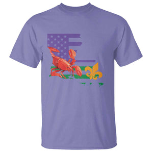 Louisiana T Shirt Louisiana New Orleans Party Custume Beads TS10 Violet Print Your Wear