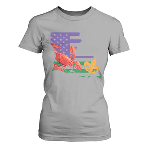 Louisiana T Shirt For Women Louisiana New Orleans Party Custume Beads TS10 Sport Gray Print Your Wear