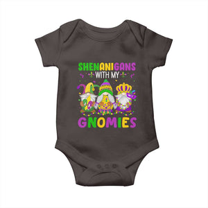 Carnival Mardi Gras Baby Onesie Leopard Gnomes New Orleans Trip TS10 Dark Chocolate Print Your Wear
