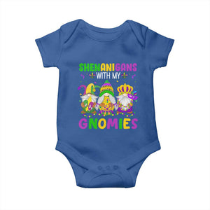 Carnival Mardi Gras Baby Onesie Leopard Gnomes New Orleans Trip TS10 Royal Blue Print Your Wear