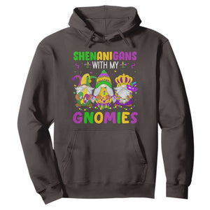 Carnival Mardi Gras Hoodie Leopard Gnomes New Orleans Trip TS10 Dark Chocolate Print Your Wear