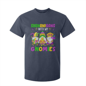 Carnival Mardi Gras T Shirt For Kid Leopard Gnomes New Orleans Trip TS10 Navy Print Your Wear