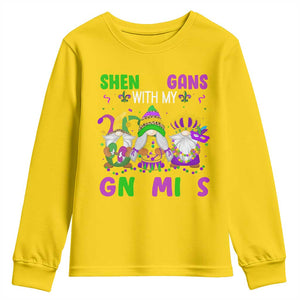 Carnival Mardi Gras Youth Sweatshirt Leopard Gnomes New Orleans Trip TS10 Daisy Print Your Wear