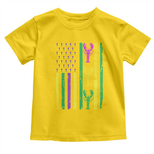 Funny Mardi Gras Crawfish Toddler T Shirt Whos Your Crawdaddy USA American Flag Carnival TS10 Daisy Print Your Wear