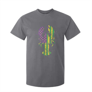 Carnival Mardi Gras USA American Flag Crawfish T Shirt For Kid TS10 Charcoal Print Your Wear
