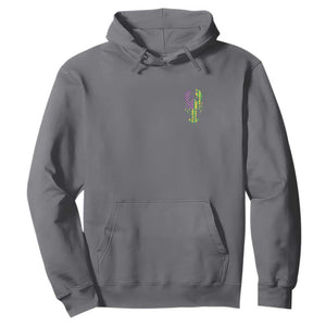 Carnival Mardi Gras USA American Flag Crawfish Pocket Hoodie TS10 Charcoal Print Your Wear