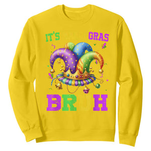 Bruh Mardi Gras Sweatshirt Jester Outfit Teens Boys Kids Mardi Gras TS10 Daisy Print Your Wear