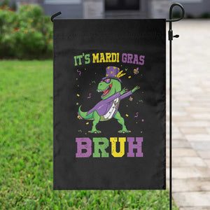Bruh Mardi Gras Garden Flag Dinosaur Meme New Orleans Party Custume Beads TS10 Print Your Wear